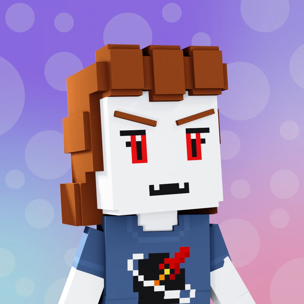Pirate #2972 voxel render