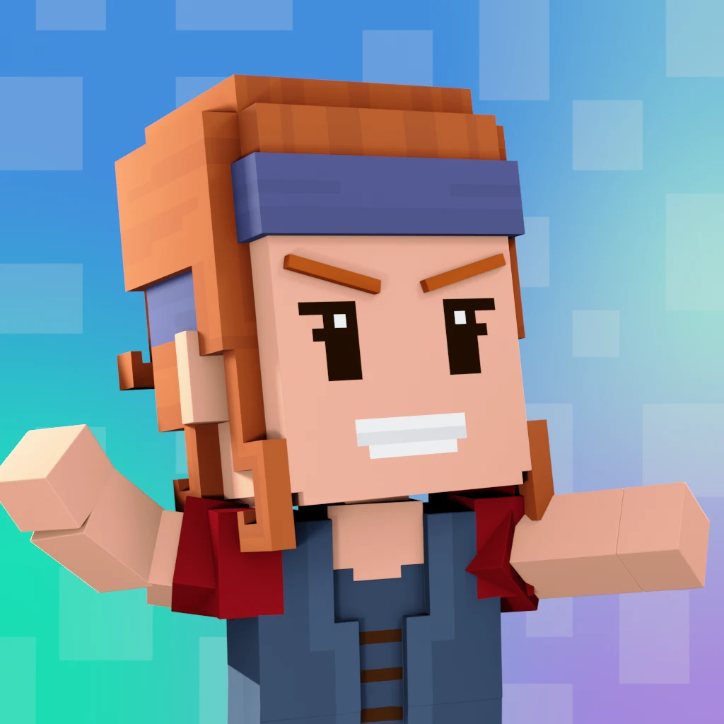 Pirate #2974 voxel render
