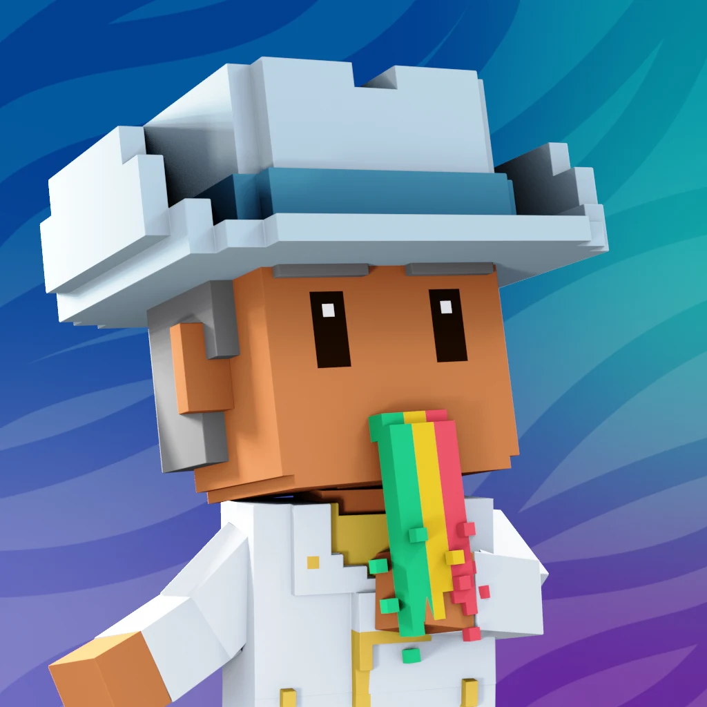 Pirate #2977 voxel render
