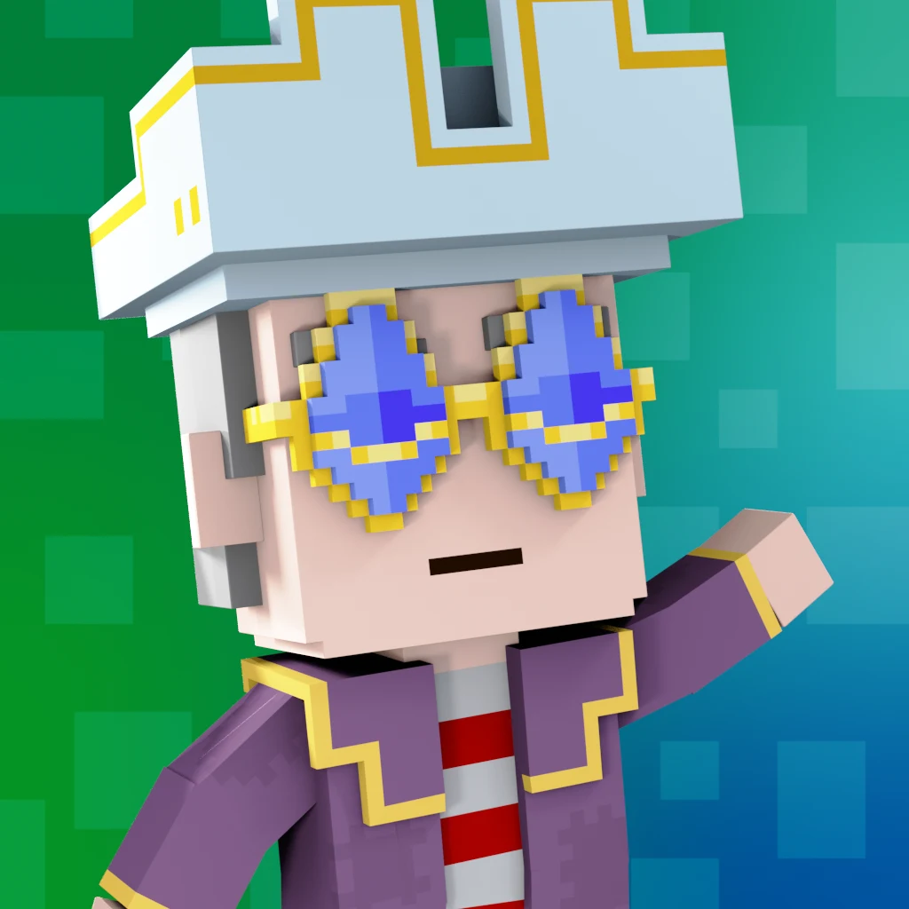 Pirate #2981 voxel render