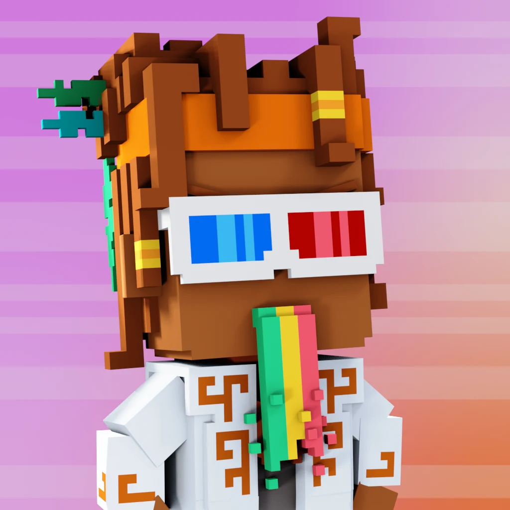 Pirate #2983 voxel render