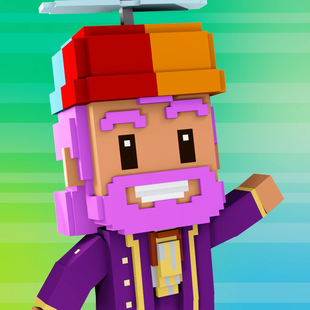 Pirate #2995 voxel render