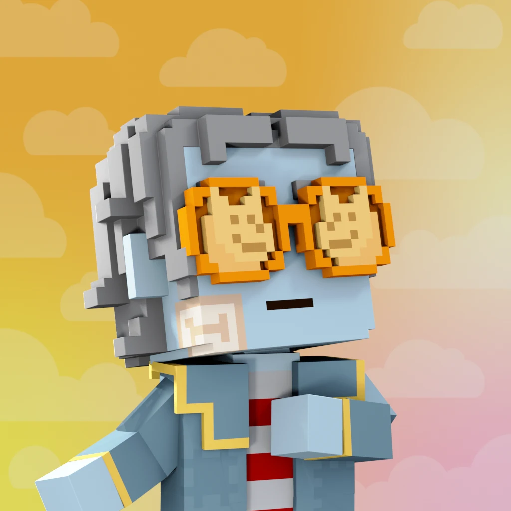 Pirate #2997 voxel render