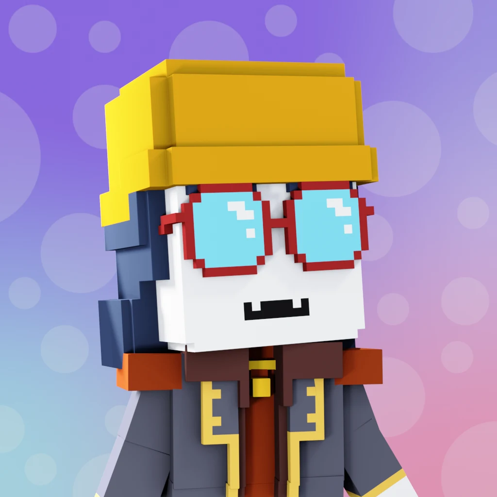 Pirate #3002 voxel render