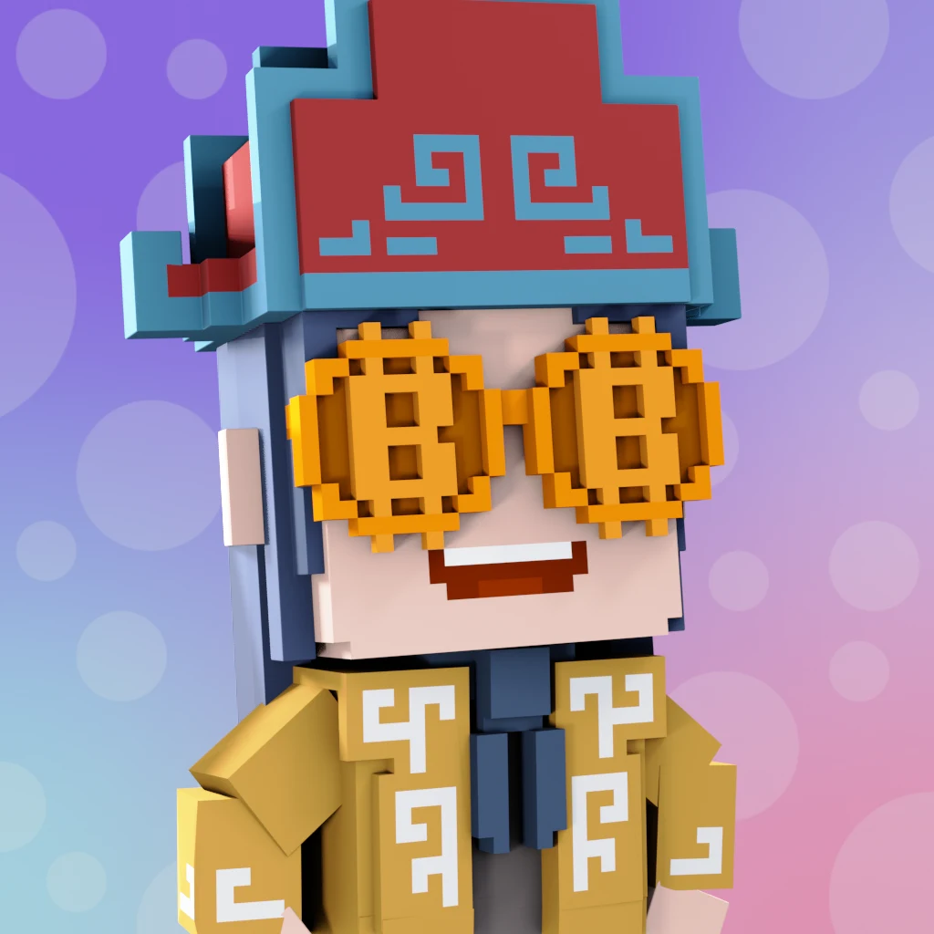 Pirate #3004 voxel render