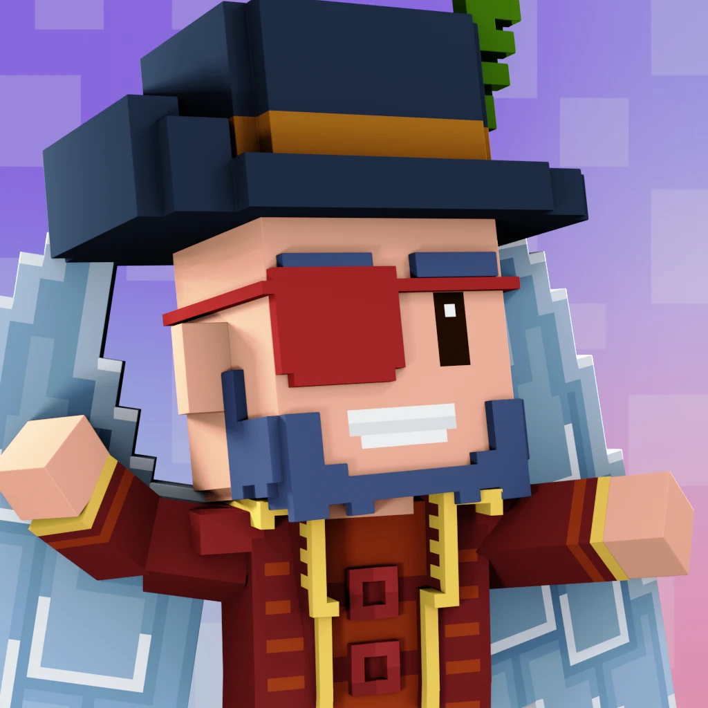 Pirate #302 voxel render