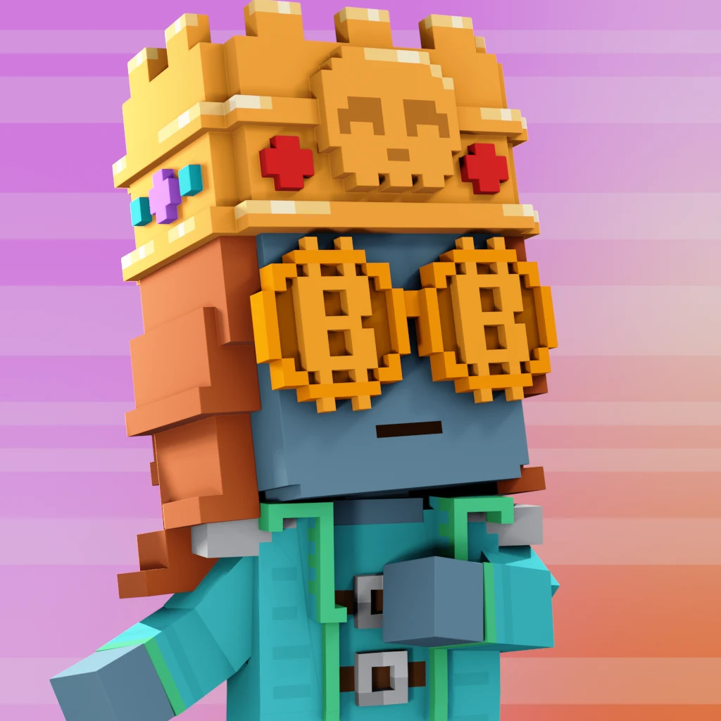 Pirate #3059 voxel render