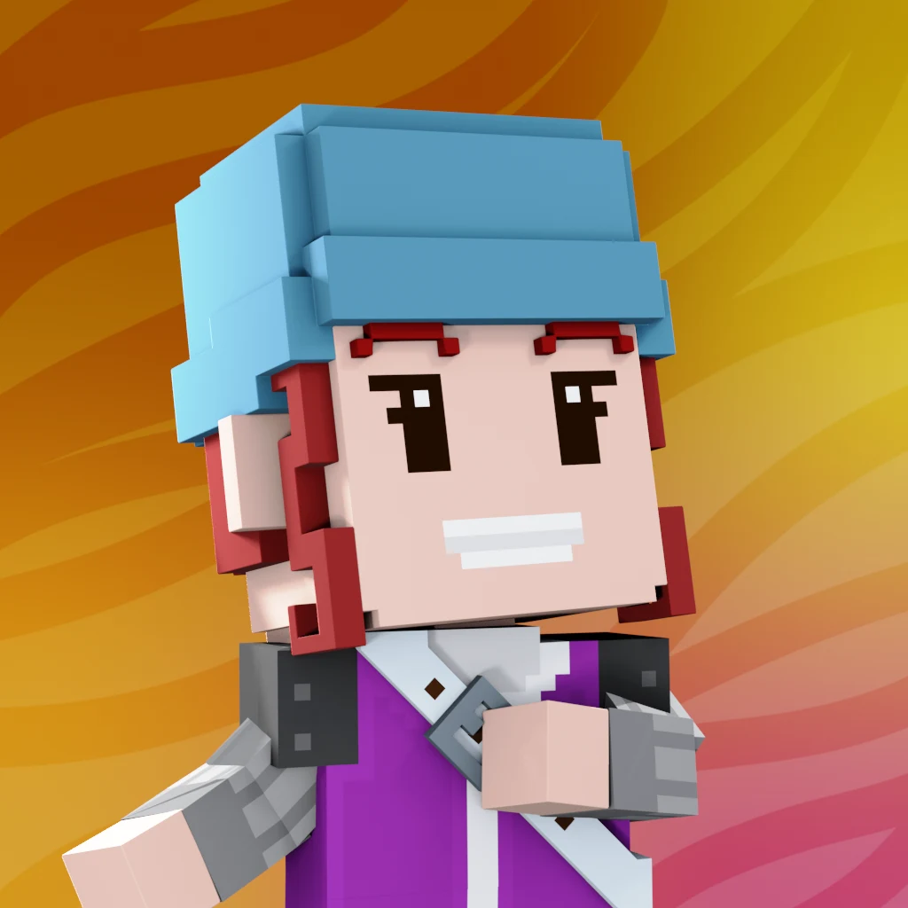 Pirate #307 voxel render