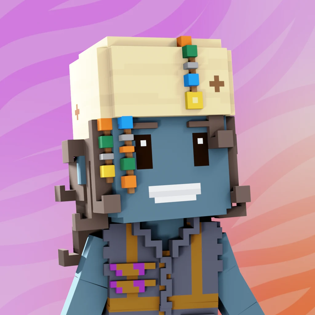 Pirate #3070 voxel render