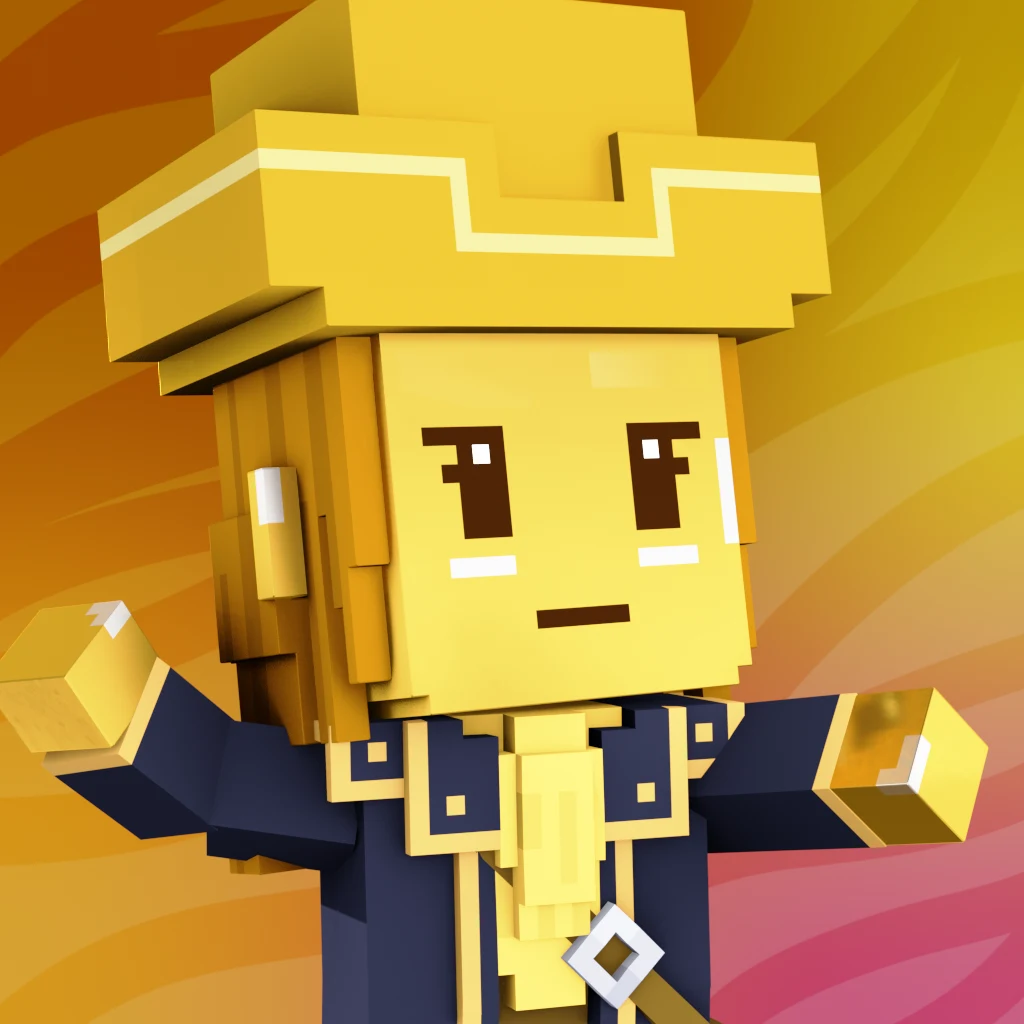 Pirate #3073 voxel render