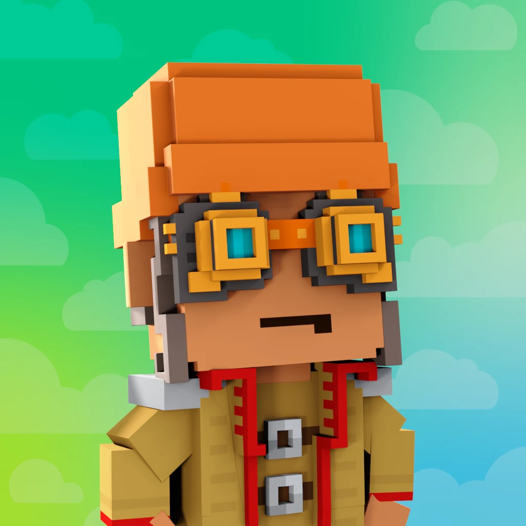 Pirate #3079 voxel render