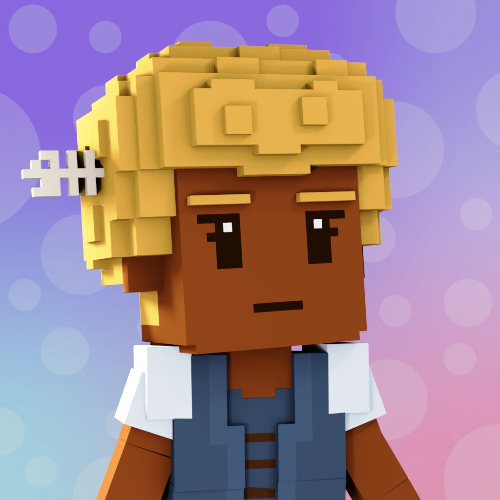 Pirate #308 voxel render