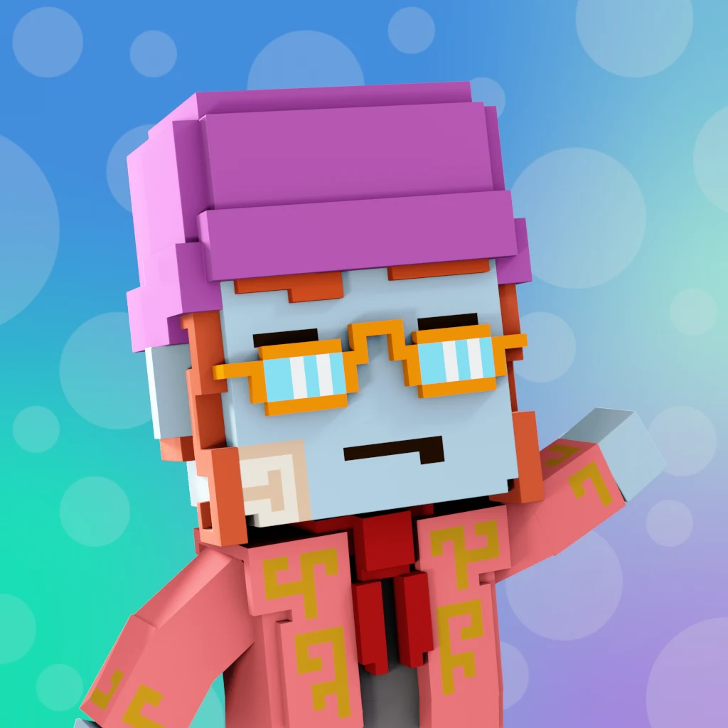 Pirate #3101 voxel render