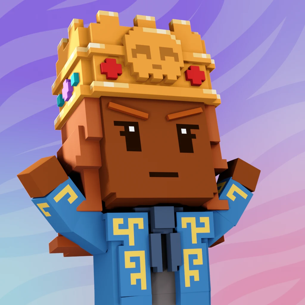Pirate #3103 voxel render