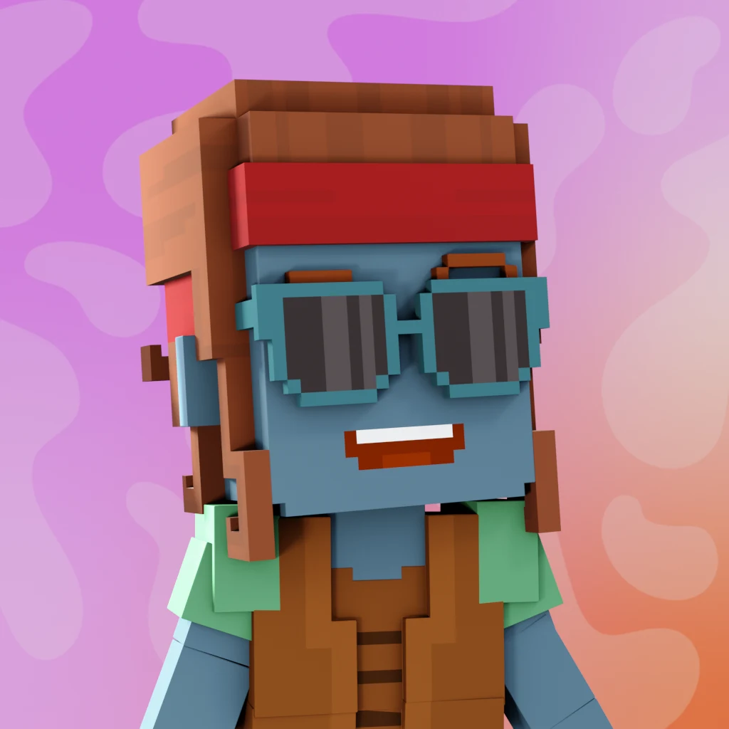 Pirate #3105 voxel render