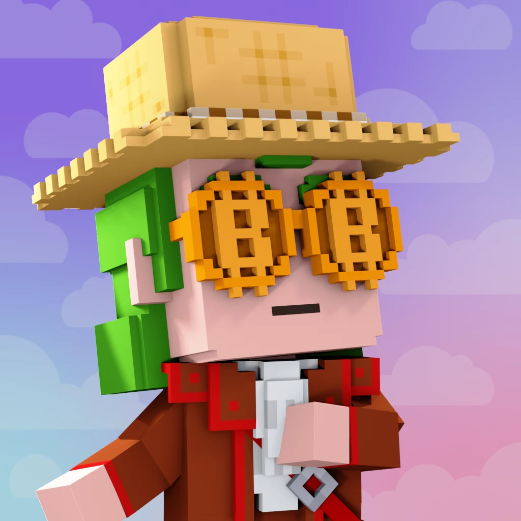 Pirate #3106 voxel render