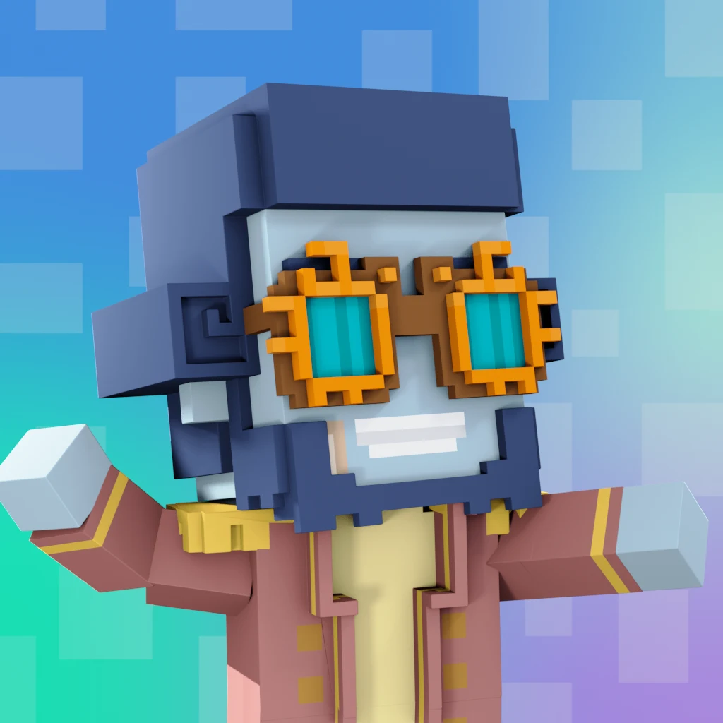 Pirate #3121 voxel render