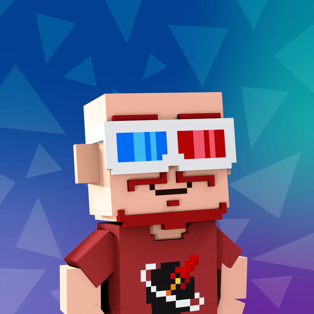 Pirate #3125 voxel render