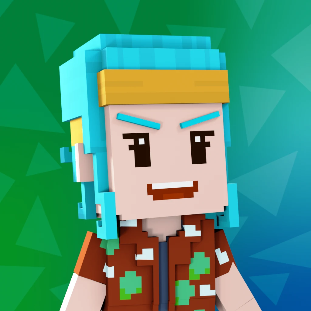 Pirate #3127 voxel render
