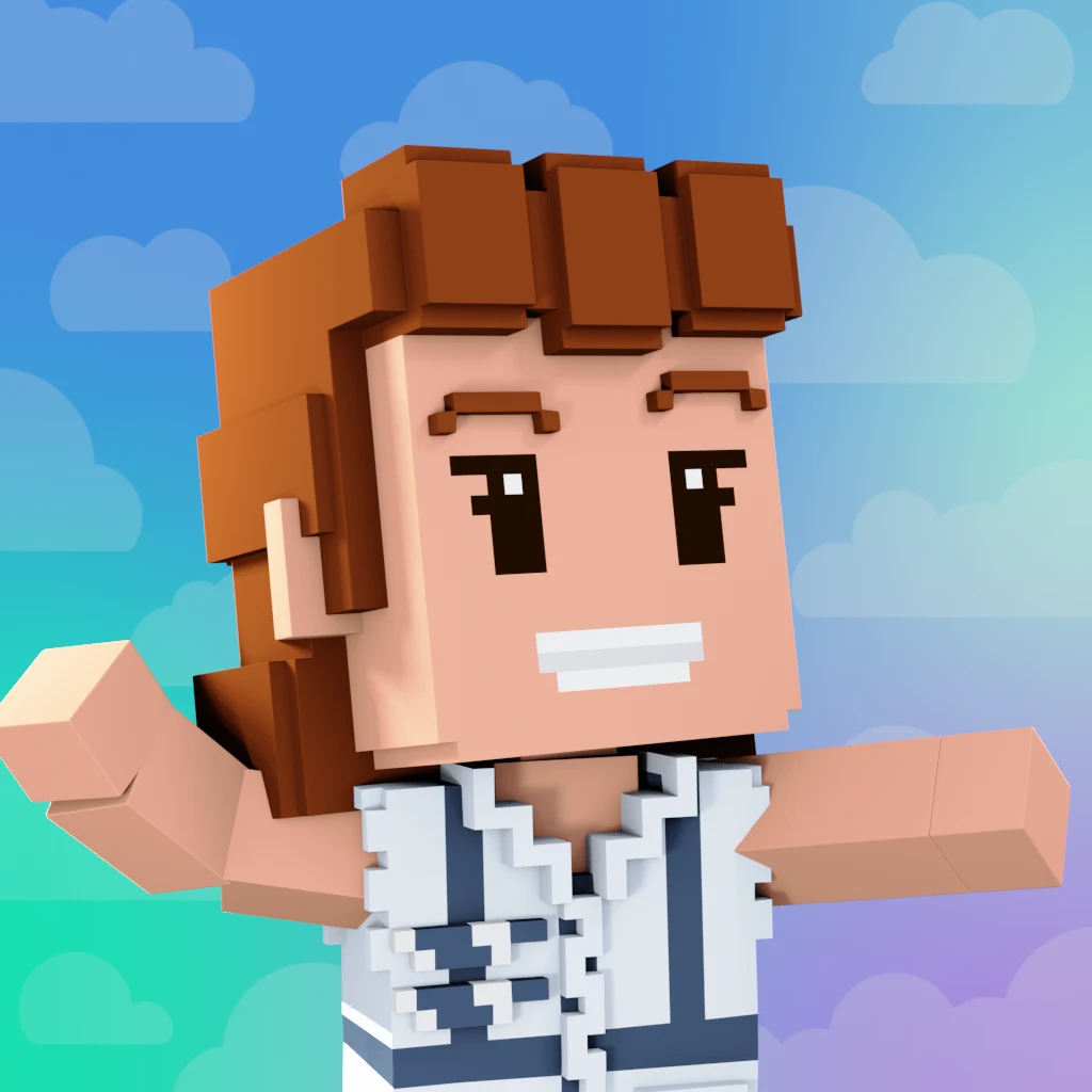 Pirate #3133 voxel render