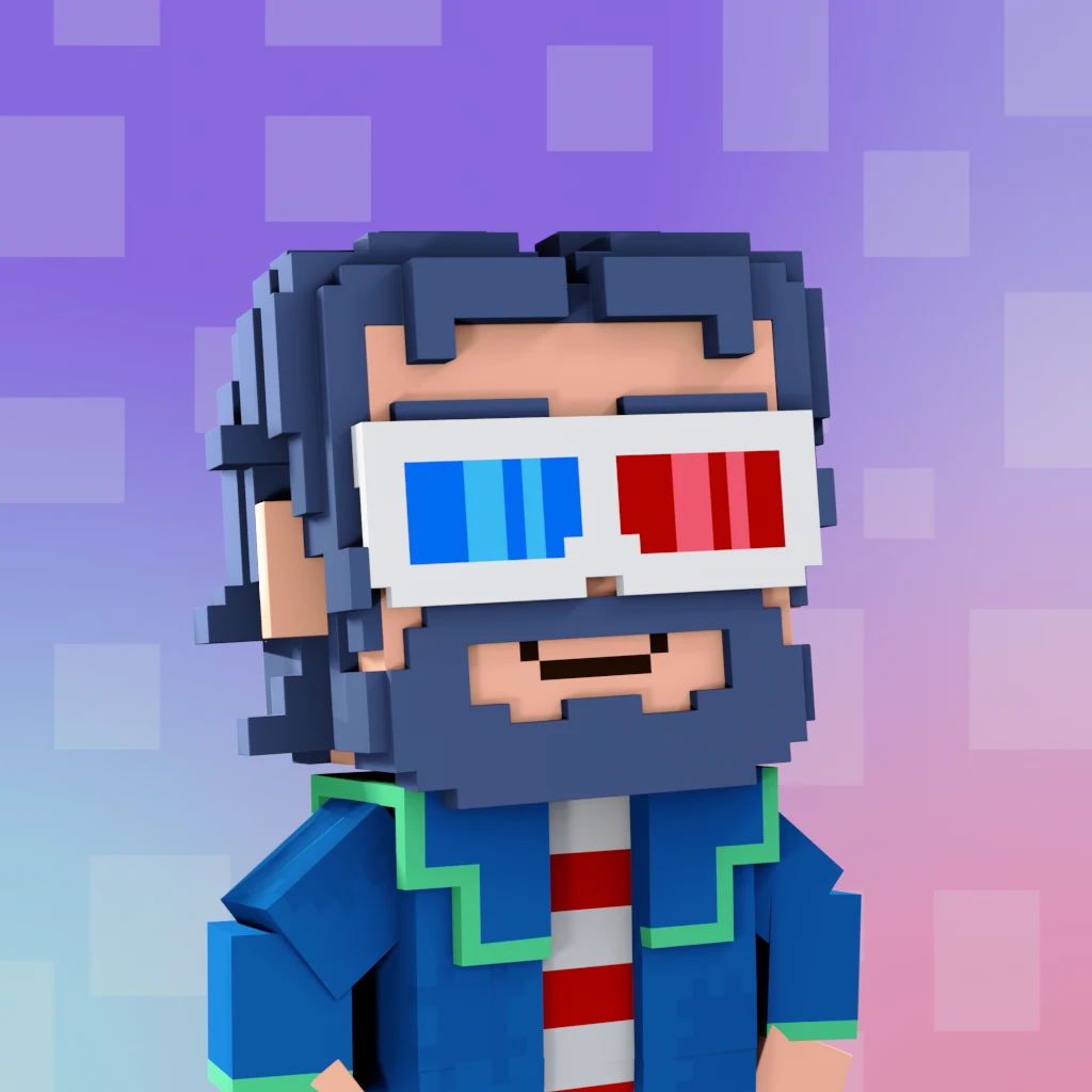 Pirate #3134 voxel render
