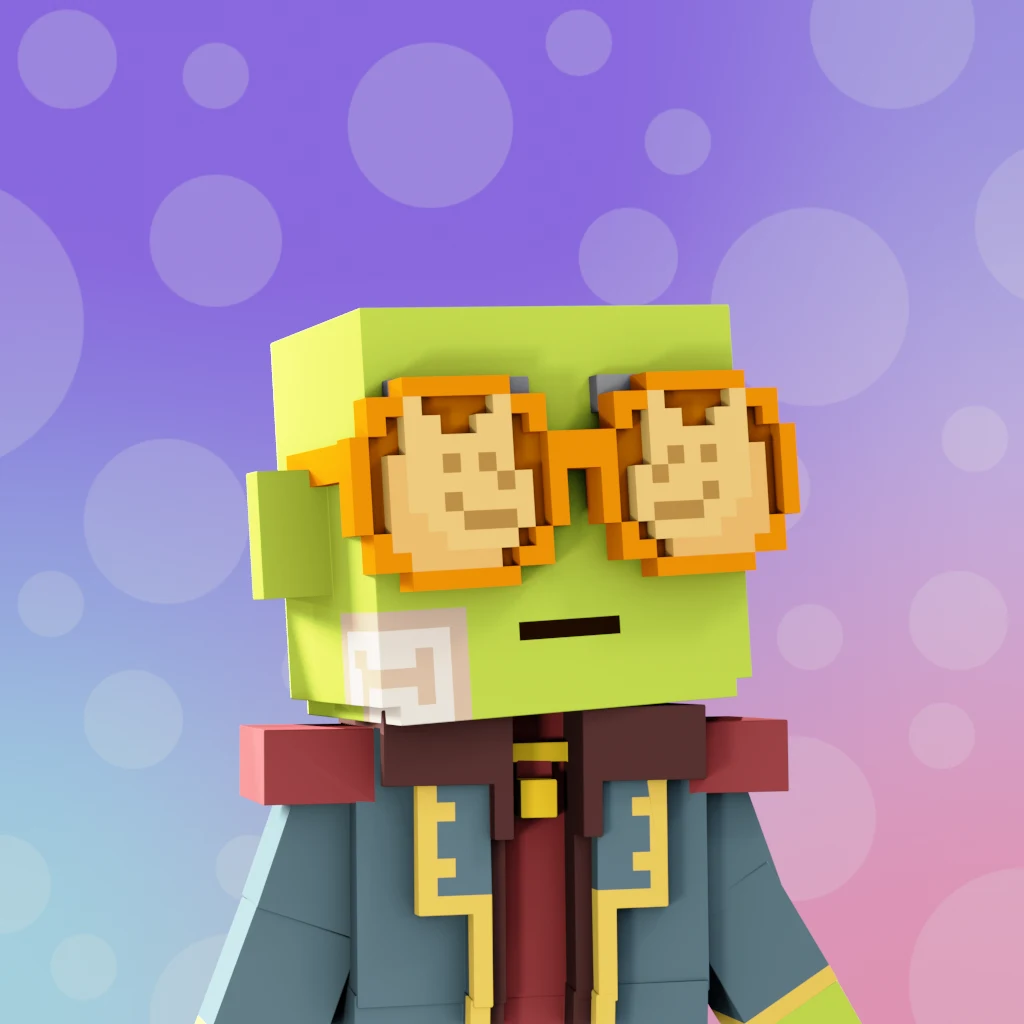 Pirate #315 voxel render