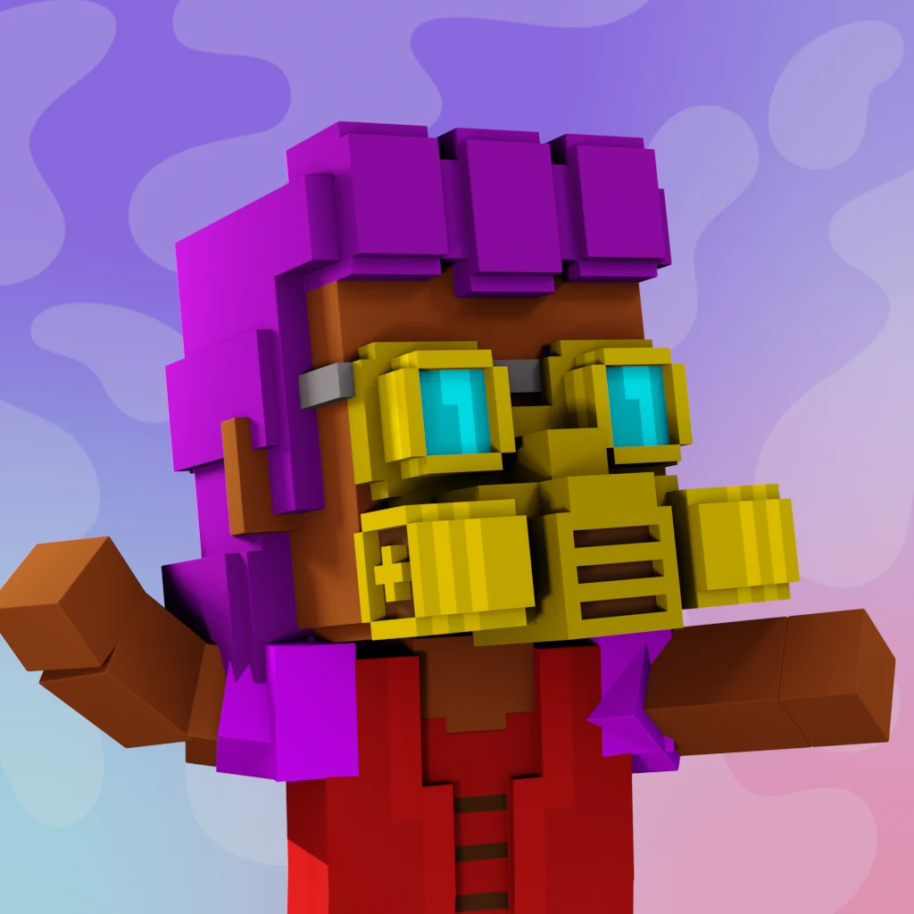 Pirate #3153 voxel render