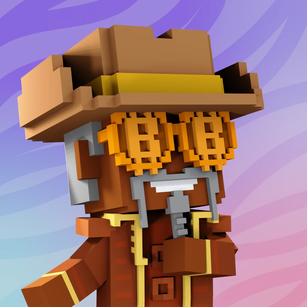 Pirate #3162 voxel render