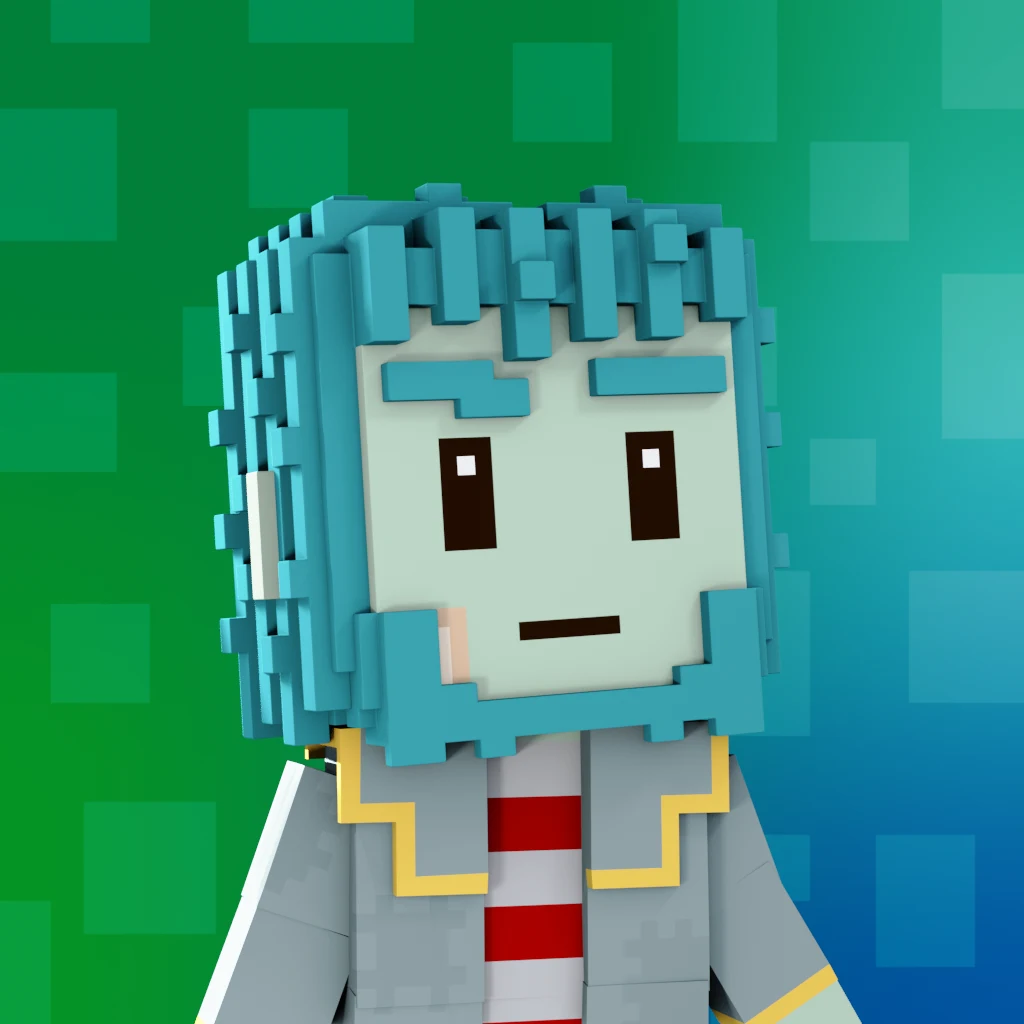 Pirate #3164 voxel render