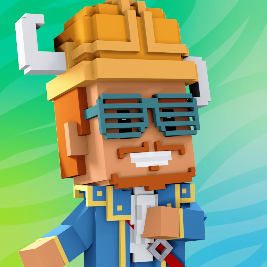 Pirate #3170 voxel render