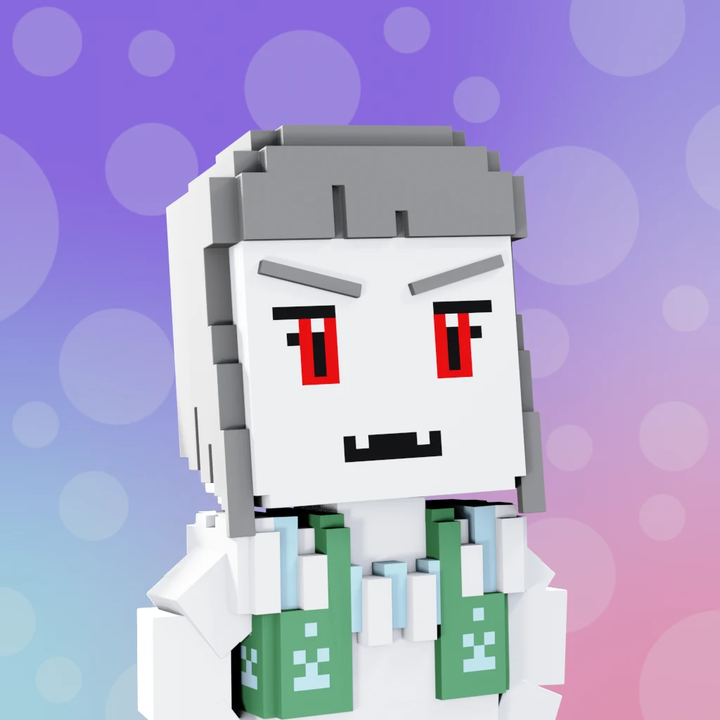 Pirate #3180 voxel render