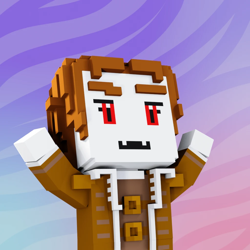 Pirate #3181 voxel render