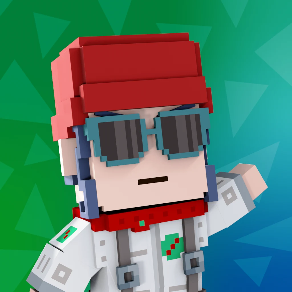 Pirate #3182 voxel render