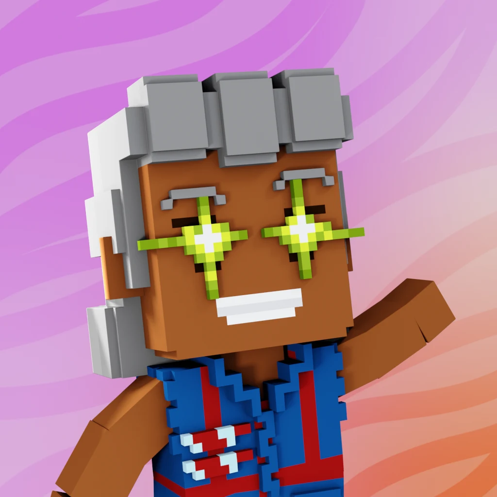 Pirate #3183 voxel render