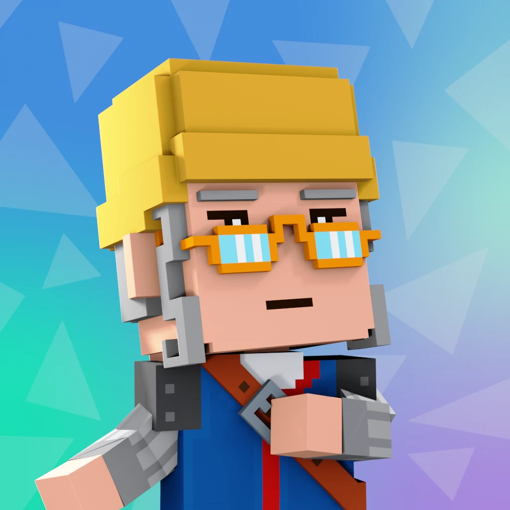 Pirate #3189 voxel render