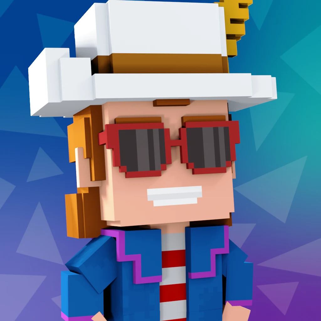 Pirate #319 voxel render