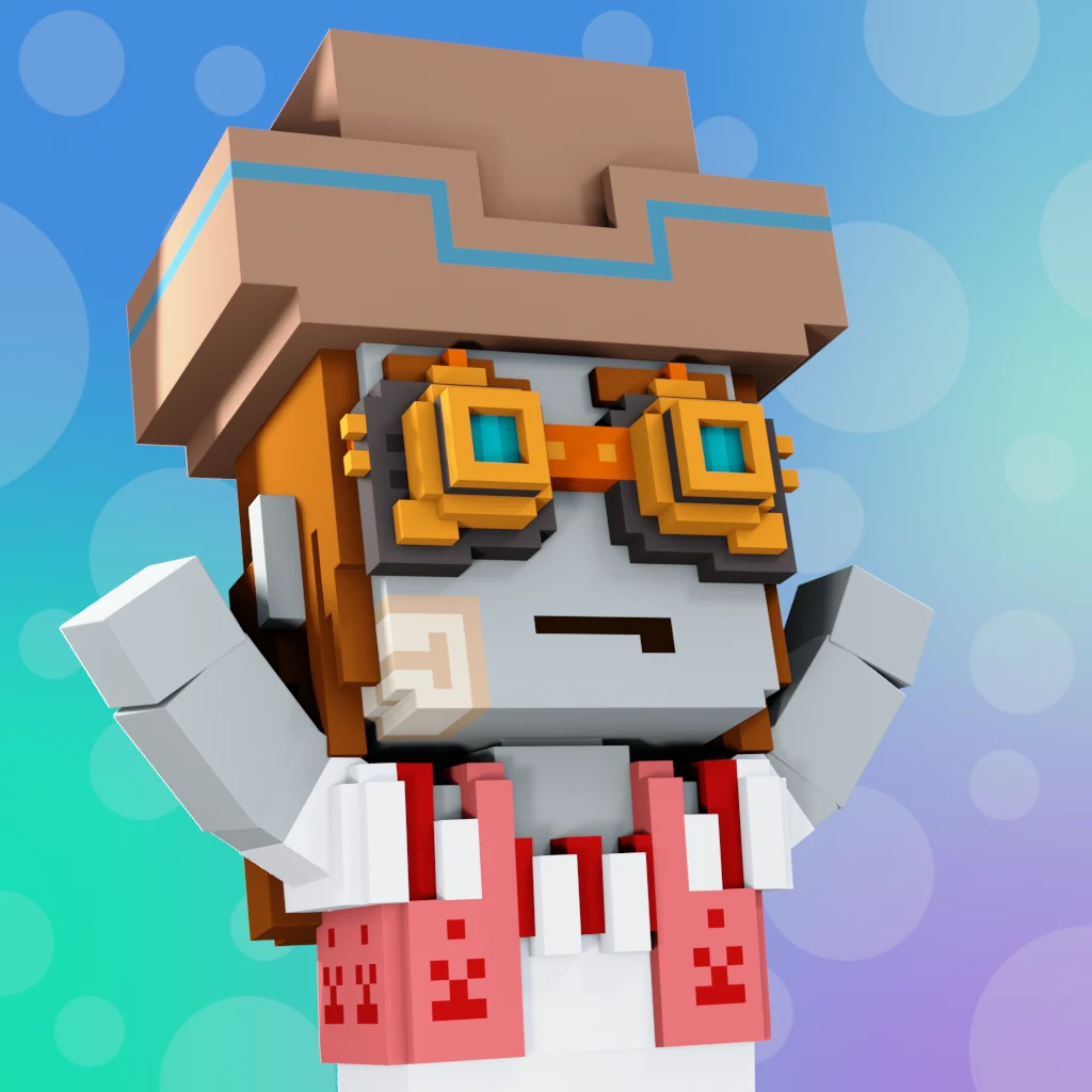 Pirate #3193 voxel render