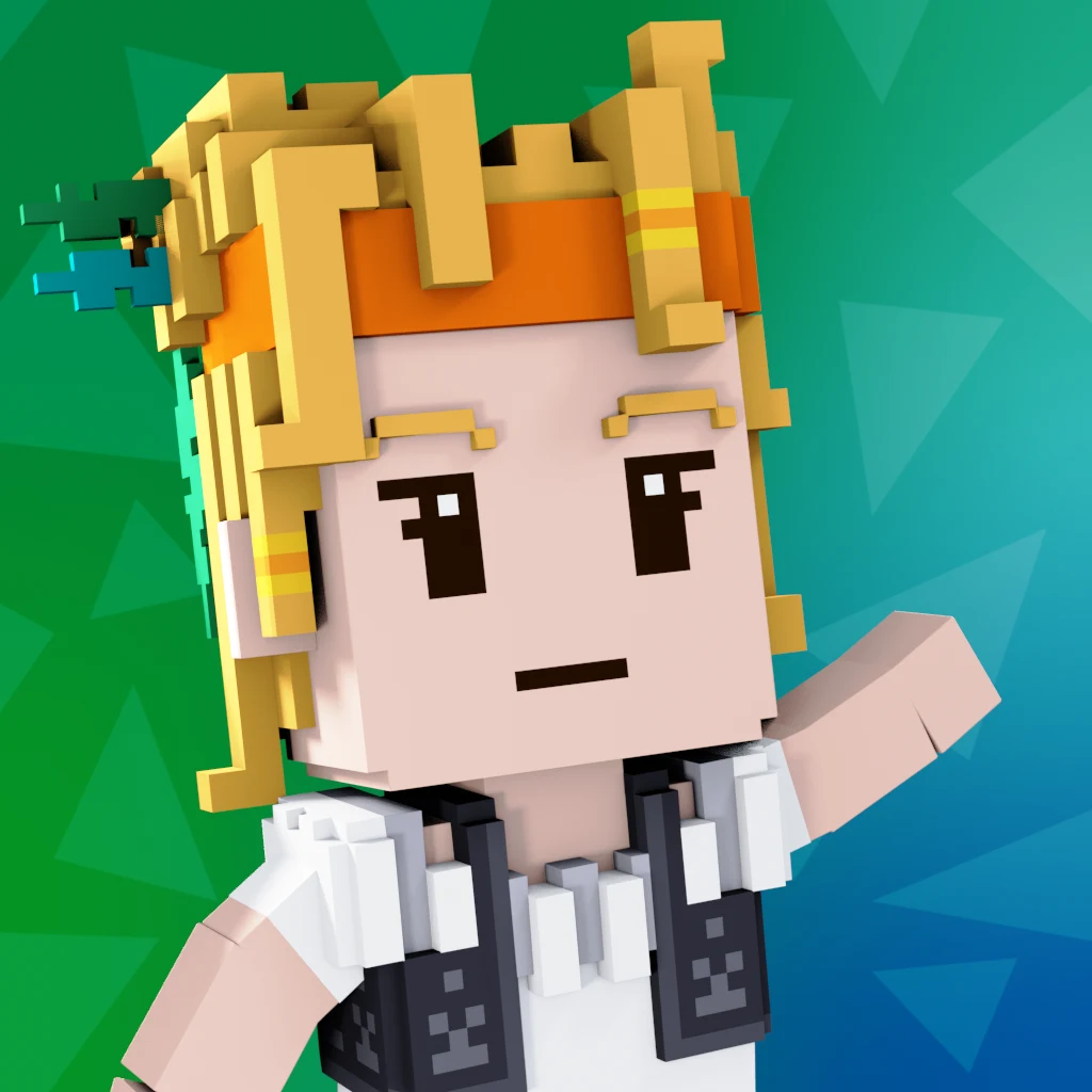 Pirate #3199 voxel render