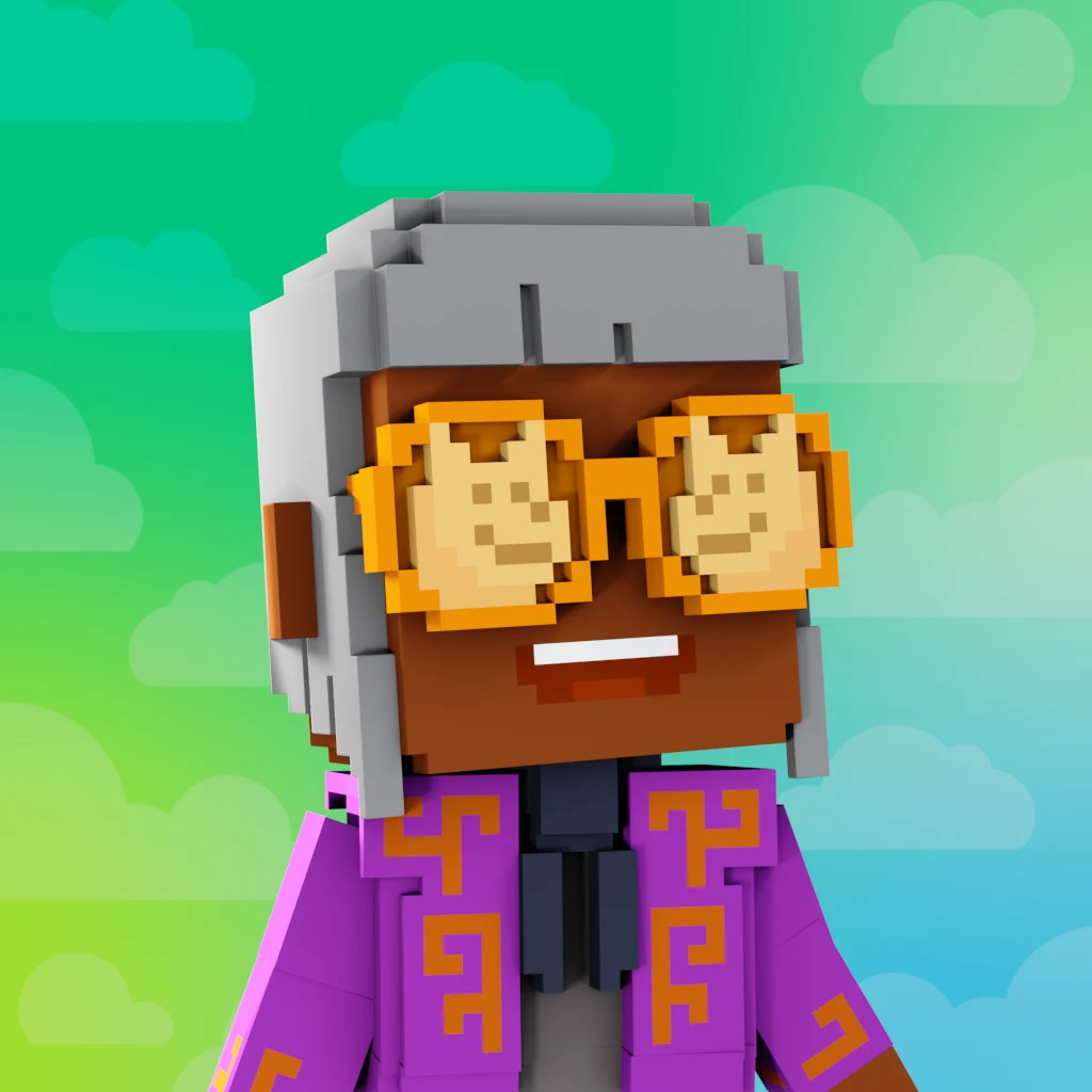 Pirate #3208 voxel render