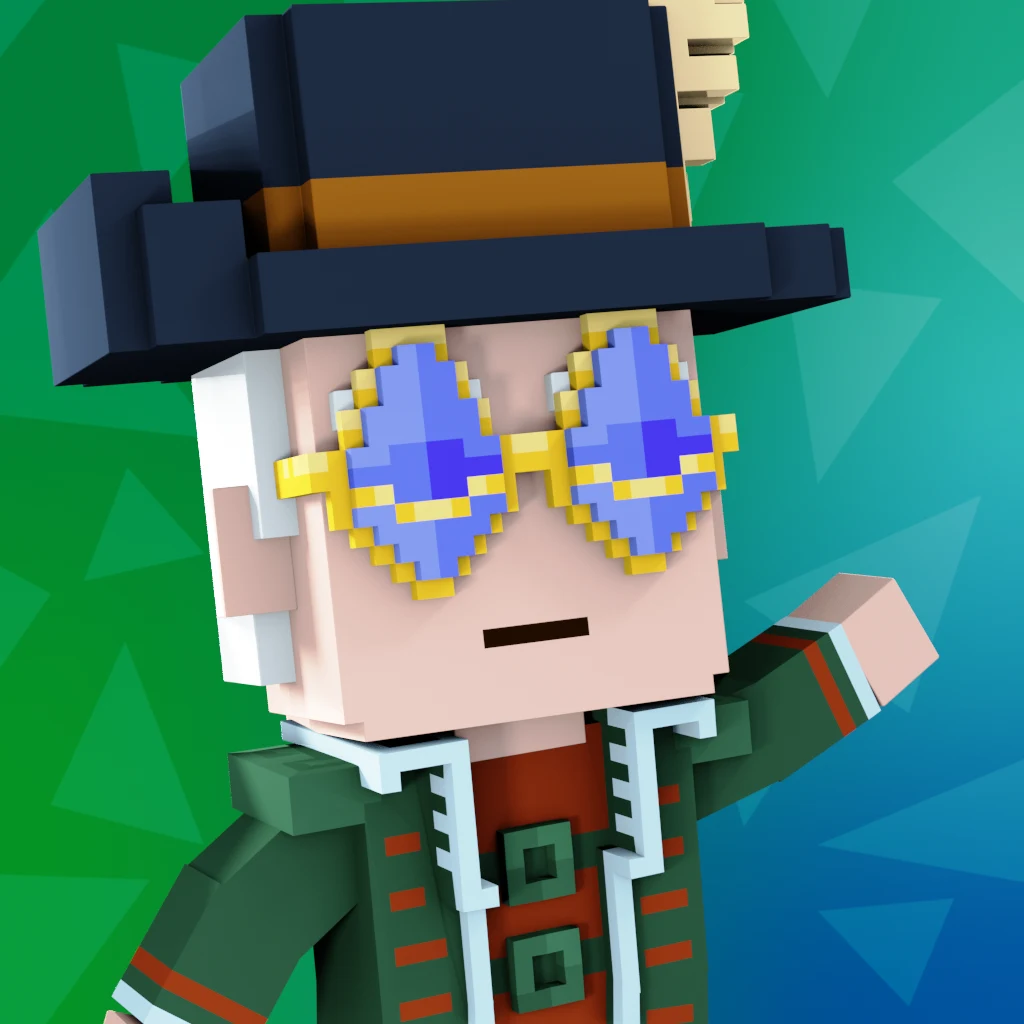 Pirate #3210 voxel render