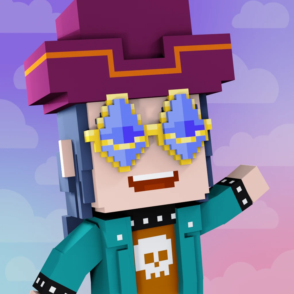 Pirate #3218 voxel render