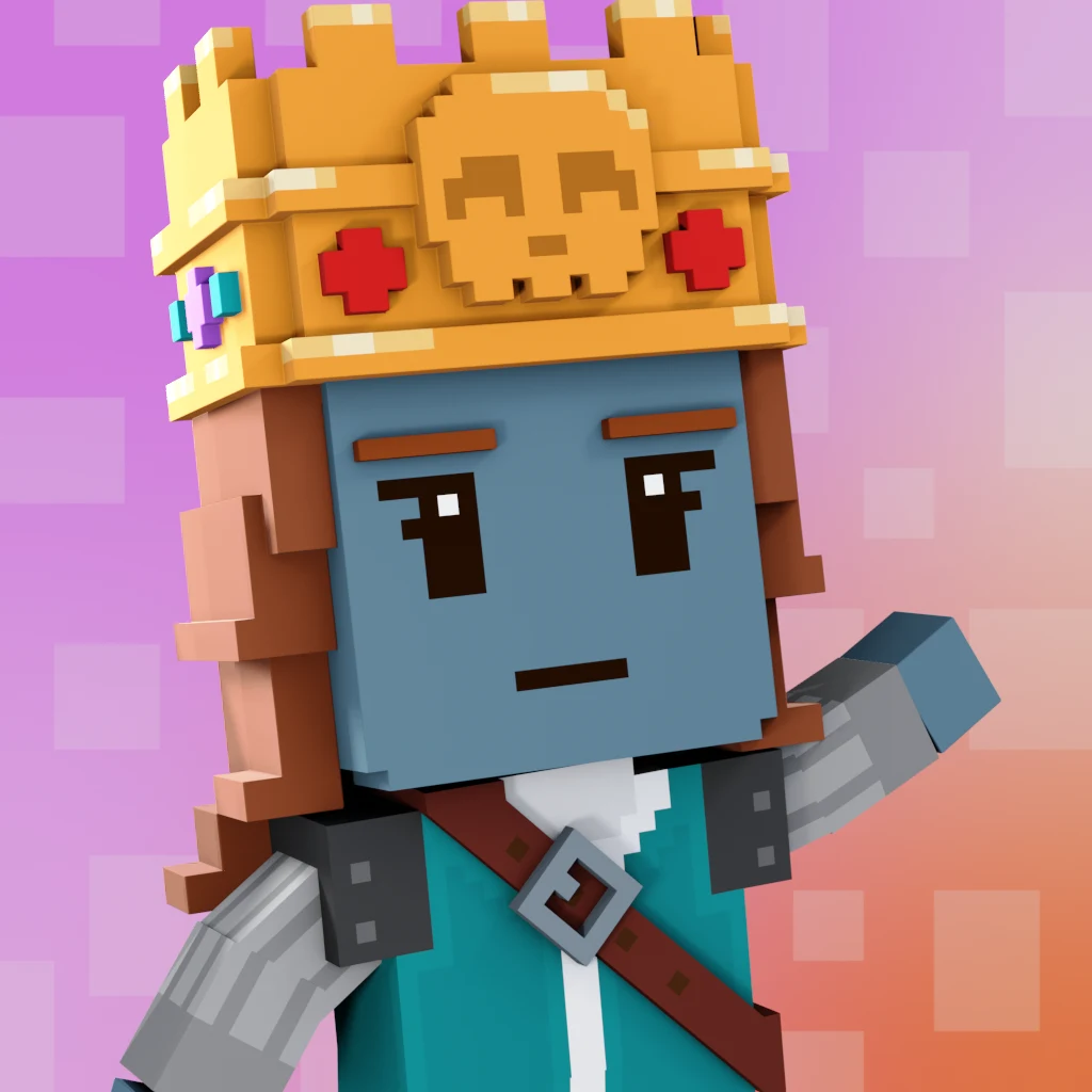 Pirate #3226 voxel render