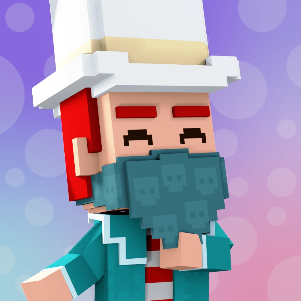 Pirate #323 voxel render
