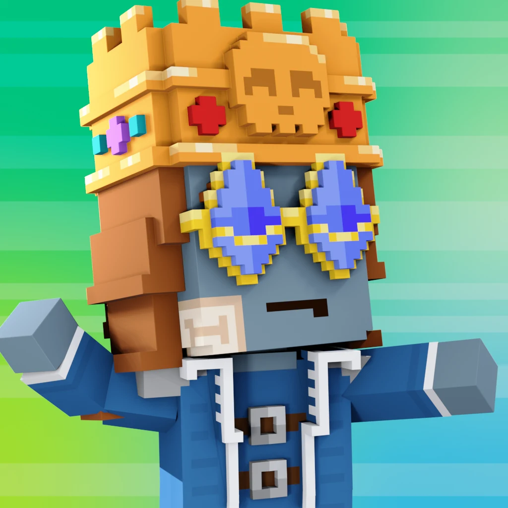 Pirate #3237 voxel render