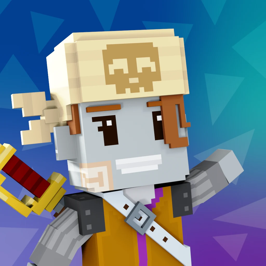 Pirate #3238 voxel render