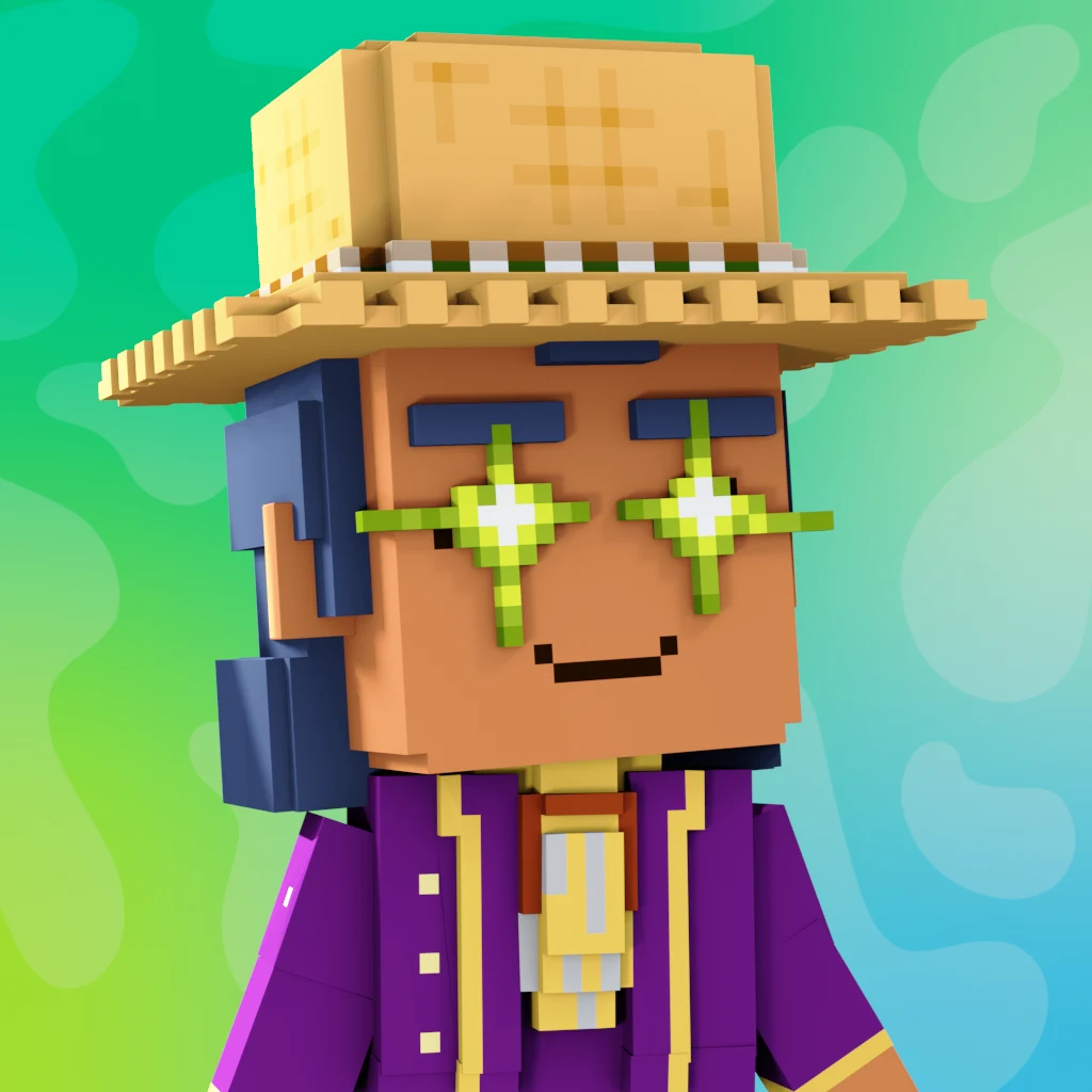 Pirate #3240 voxel render