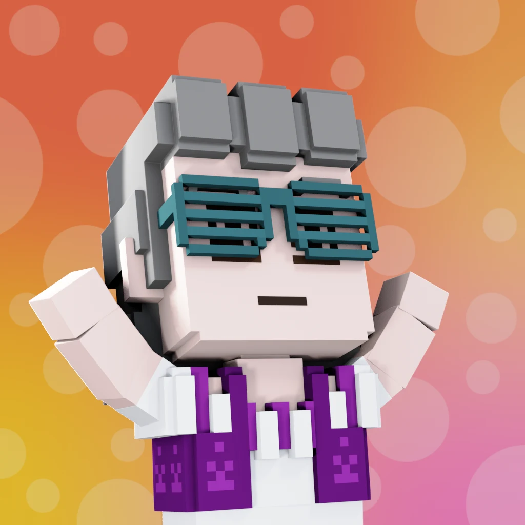 Pirate #3246 voxel render