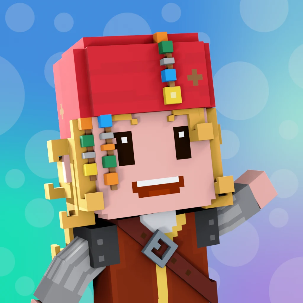 Pirate #3253 voxel render