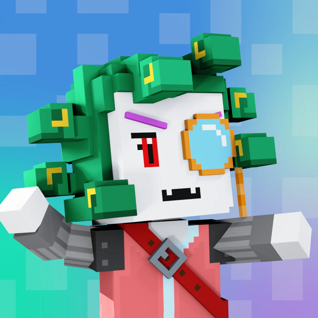 Pirate #3263 voxel render