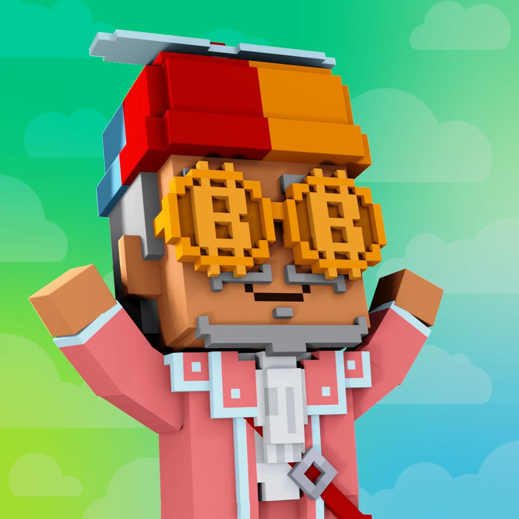 Pirate #3284 voxel render